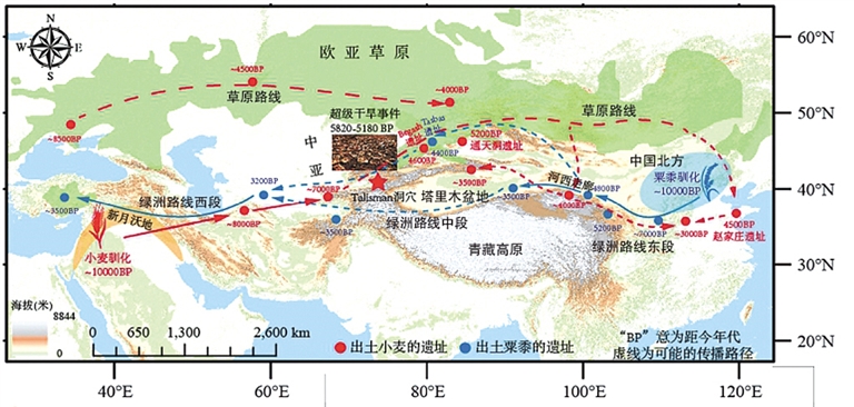 超级干旱改变古丝绸之路走向